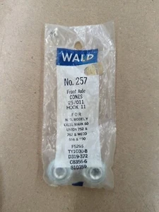 VINTAGE WALD 257 FRONT AXLE CONES FOR NEW DEPARTURE BICYCLE - Picture 1 of 5