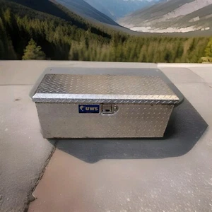 UWS ATV Tool Box 32 X 13 X 12 EC20001 Bright Aluminum *No Key* - Picture 1 of 23
