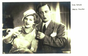 Fritz Schulz-Maria Paudler * original postcard postcard * 2609 a