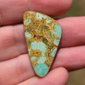 SUNRISE VARISCITE CAB CABOCHON AUSTRALIA - Picture 1 of 4