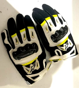 Alpinestars SMX 2 AIR CARBON v2 Gloves Road Motorcycle - SIZE M - Excellent Cond - Picture 1 of 3