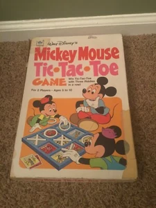 Vintage 1977 Whitman Walt Disney’s Mickey Mouse Tic Tac Toe Game Complete - Picture 1 of 11