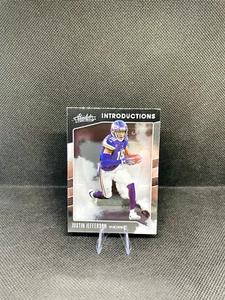 2020 Panini Absolute Justin Jefferson Introductions Rookie RC #I-JUJ - Picture 1 of 2