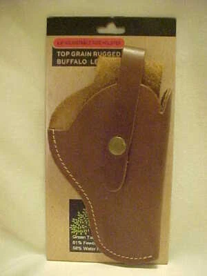 Saddle Mate 6.5" Adj. Holster Top Grain Rugged Buffalo Leather Side Holster - Image 1 of 4