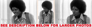 FOTOS MICHAEL JACKSON 1977 DENTRO DE SU HOGAR 3xRARAS 8x10 - Imagen 1 de 1