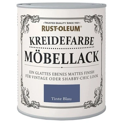 Rustoleum Kreidefarbe Tinte Blau 750 ml Holzfarbe Möbellack Kreidig-Matt Finish - Bild 1 von 4