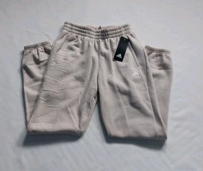Adidas Boys Beige Tan Jogger Sweatpants. Size Youth M - Image 1 of 4