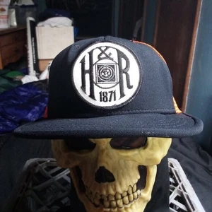 Deadstock Vintage AJD Harrington & Richardson Brazos Parche Snap Camionero Sombrero Gorra - Imagen 1 de 6