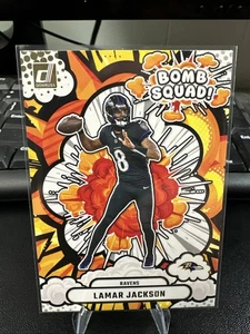 Donruss Lamar Jackson Bomb Squad 2025! #BS-LJN RAVENS - Imagen 1 de 2
