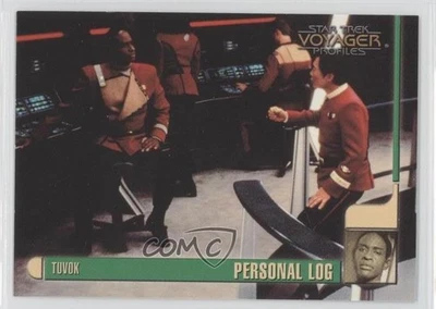 1998 Skybox Star Trek Voyager: Profiles Personal Log Tuvok #31 0b5 - Image 1 of 3