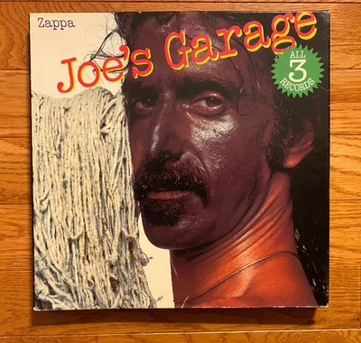 Frank Zappa - Joe's Garage Acts I, II & III 3-LP Barking Pumpin 1987 Box Set VG+ - Imagem 1 de 4