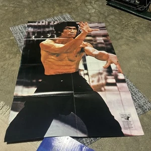Bruce Lee 1976 Original Vintage Poster Kung Fu Monthly Magazine No. 13 - Picture 1 of 10