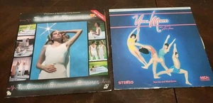 Lot Of 2 Laserdiscs Yoga Moves w Alan Finger And The Joy Of Relaxation W17 - Picture 1 of 24