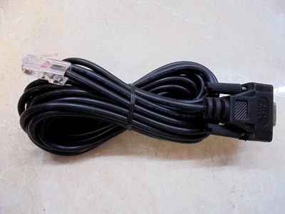 APC 940-1525A UPS Cable Serial DB9 Female to RJ45 Male - Image 1 of 3