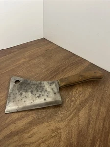 "Cuchilla Foster Bros de acero macizo hoja de 6"" pesada"  - Imagen 1 de 3