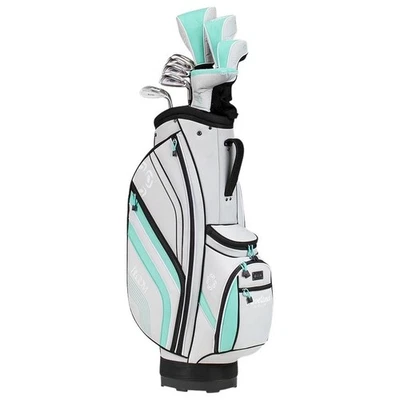 Cleveland Womens Bloom Complete Golf Set w/Bag Right Hand - Grey/Blue - 2023 - Image 1 of 4