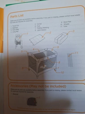 Joie Commter And Change Travel Cot - Image 1 of 4