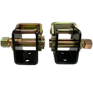 1 Pc Left and Right 2" Tow Dolly Lashing Winch Truck Rack Tie Down Strap Binder - Picture 1 of 4