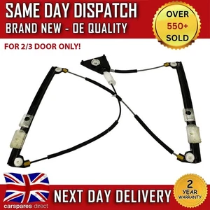 AUDI A3 8P HATCH 3 DOORS 2003-2012 FRONT LEFT PASSENGER SIDE WINDOW REGULATOR - Picture 1 of 6