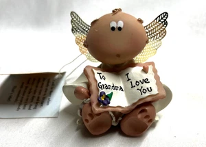 Angel Cheeks Figure- Grandma I love You - Picture 1 of 2