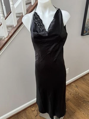 Altuzarra satin dress black size 36 - Image 1 of 4