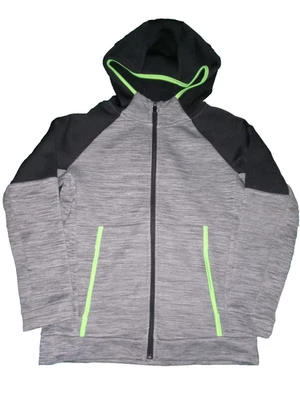 Combo gris cremallera completa polar Old Navy Active Go-Dry Tech juvenil grande (10-12) Foto 1 de 4