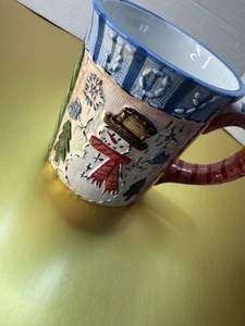 Atico Colorful Plaid Ceramic Coffee Mug Hand Wash Only 14oz – Not Microwave Safe - Picture 1 of 7