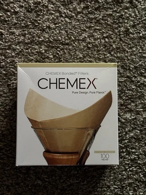 Chemex Bonded Filters Natural Squares 100 Count - image 1 of 2