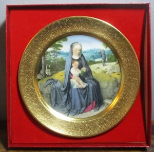 PICKARD 1978 Ltd. Edition Christmas Plate "The Rest On The Flight Into Egypt" - Picture 1 of 6
