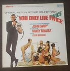 James Bond 007 YOU ONLY LIVE TWICE SOUNDTRACK UAS 5155 1967  LP Ex/ex
