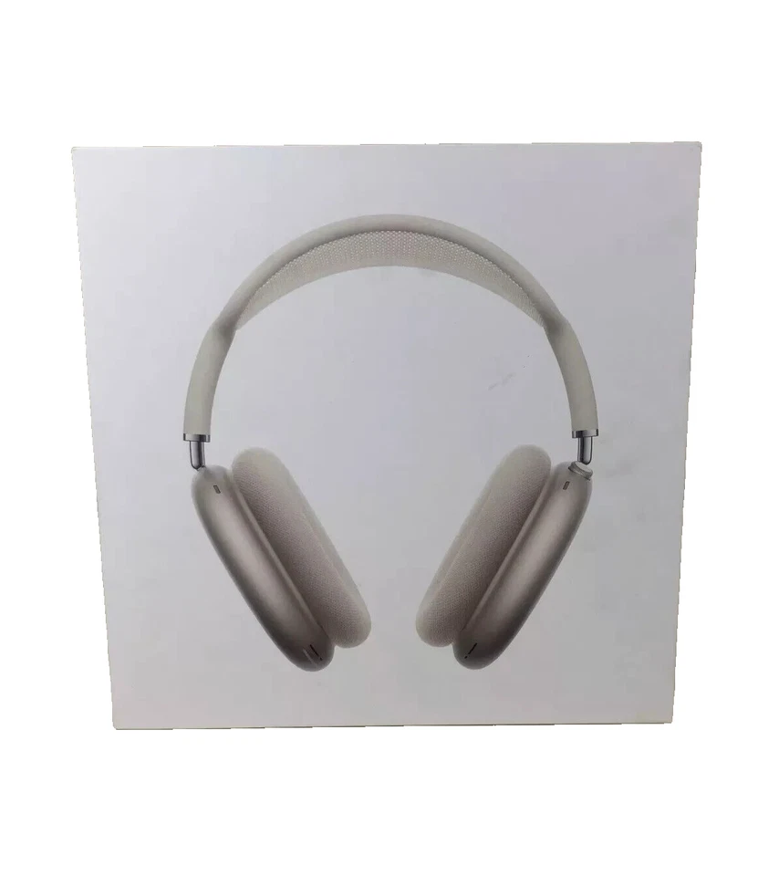 Apple AirPods Max Wireless Bluetooth Headphones MWW53AM/A USB-C - Starlight - Image 1 of 1