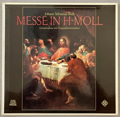 D315 Bach Mass Vienna Boy´s Choir Harnoncourt 3LP Telefunken SKH 20/1-3 Stereo - Image 1 of 4
