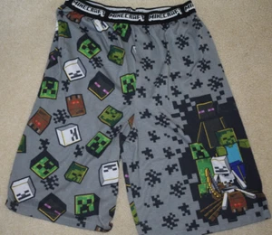 Minecraft pajama shorts XL (14-16) - Picture 1 of 2
