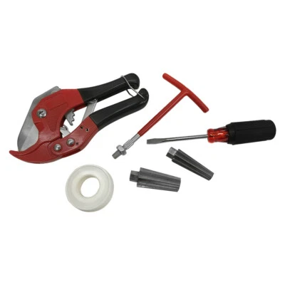 6 Pc Universal Sprinkler Tool Kit Seal Tape PVC Cutter Nipple Extractor Handle - Image 1 of 4