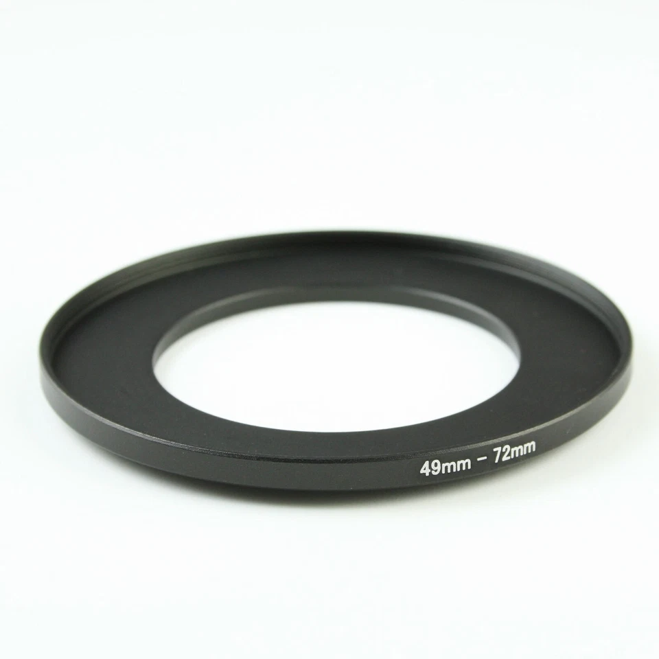 Anillo Step-Up - 49mm a 72mm - Para Filtros Parasoles y Más - 49-72mm Foto 1 de 1
