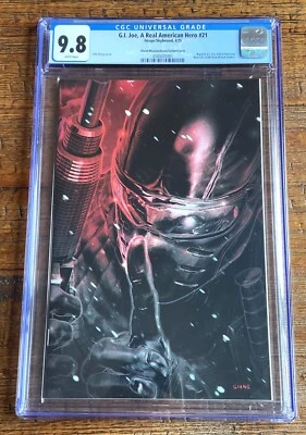 G.I. JOE #21 CGC 9.8 SILENT MISSIONS JOHN GIANG EXCL SNAKE-EYES VARIANT LTD 500 - Image 1 of 2