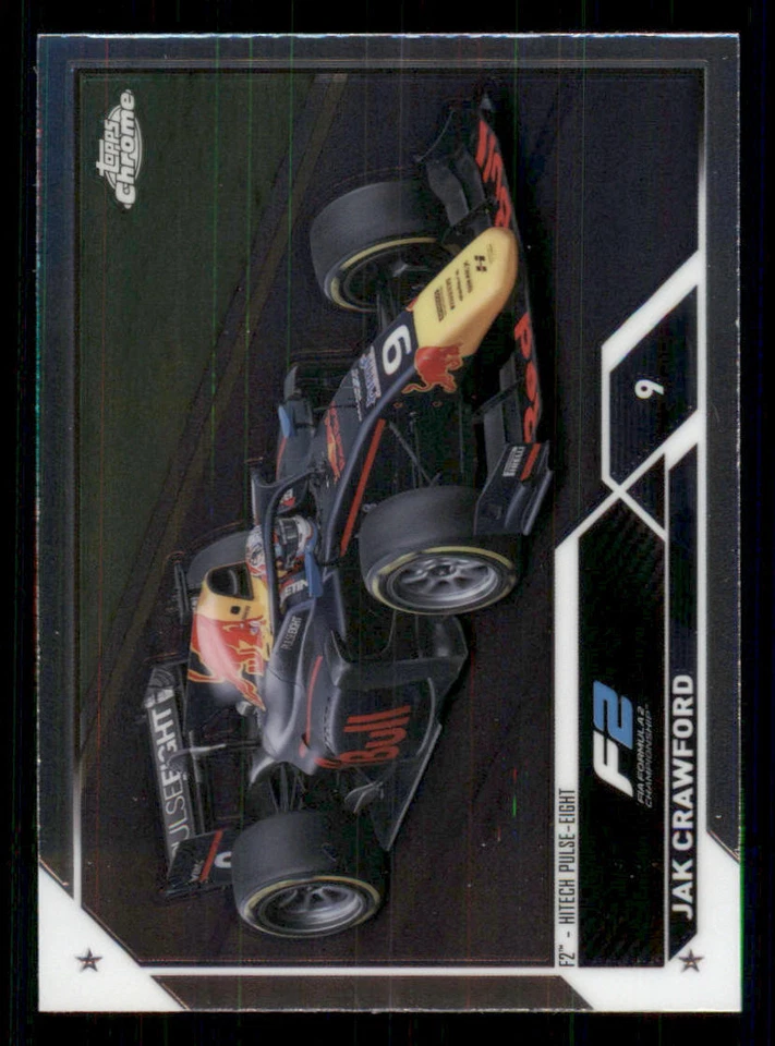 2023 Topps Chrome Formula 1 #128 Jak Crawford CAR - Image 1 of 2