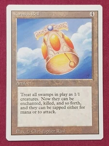 Magic The Gathering REVISED EDITION KORMUS BELL card MTG - Picture 1 of 2
