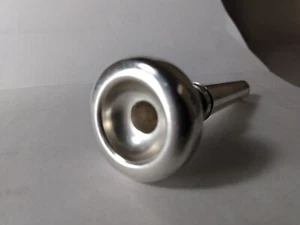 SELMER PARIS "SPECIAL 5" DOUBLE CUP Silverplated Trumpet Mouthpiece - Picture 1 of 5