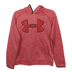 Felpa con cappuccio Under Armour Youth taglia XL felpa logo anteriore atletica rosa difetti - Foto 1 di 7