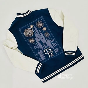 2021 Disney Parks Walt Disney World 50th Day Of Letterman Jacket Adult XL - Picture 1 of 1