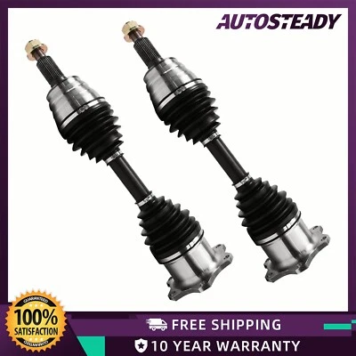 4WD Front CV Axle Shaft for Chevy Tahoe Silverado GMC Sierra Yukon 1500 4x4 6Lug - Image 1 of 4