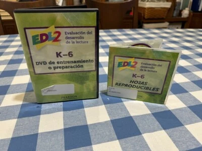 Evaluacion Desarrollo Lectura Second Edition Kindergarten Grade Six DVD K-6 EDL2 - Image 1 of 4