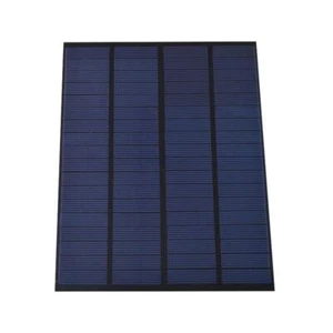 18V 5.5W 270mAh Polycrystalline Solar Panel Phone Lamp Charging for 12V Battery - Picture 1 of 6
