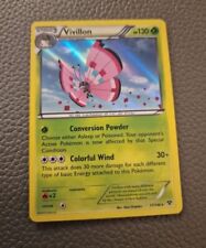 Vivillon 17/146 Pink Meadow Holo Rare XY Base Set Pokemon Card 