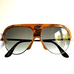 Sonnenbrille GUCCI GG0477S sunglasses pilot gold brown havana 004 - Bild 1 von 14