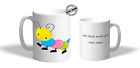 Personalised Worm and Ant  Mug Cup Coaster.Add Name& Text ILV-1290  D3