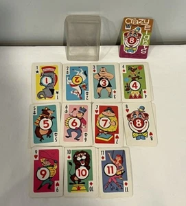 Juego de cartas Whitman Crazy Eights 1951 vintage 4495 - completo con estuche de plástico - Imagen 1 de 17