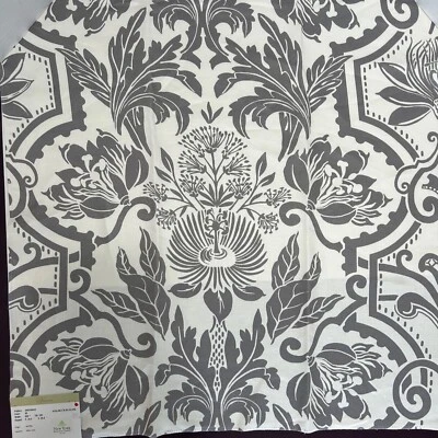 Fabric Upholstery Sample Craft 26"x26" Linen Grey unused - Image 1 of 4