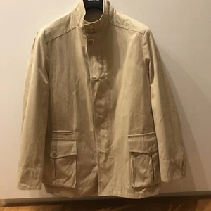 CANALI Wind Rain Jacke Gr 50 Beige - Imagen 1 de 8